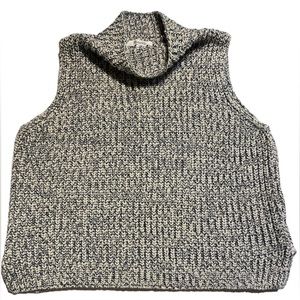 Madewell chunk-knit sweater vest.